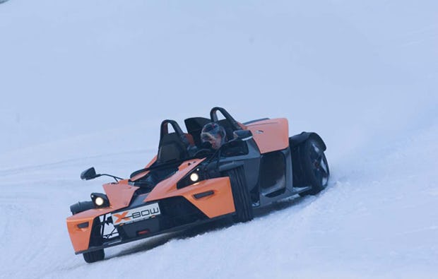 KTM X-BOW Wintercup Goldeck als Geschenkidee