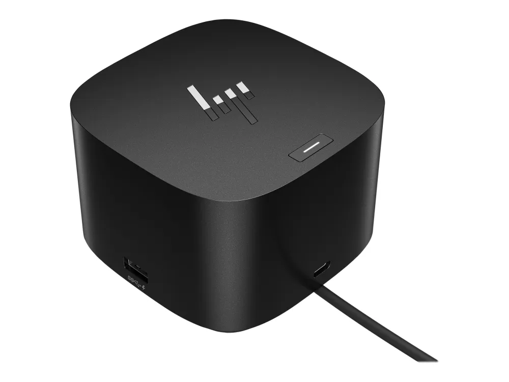 HP® | Thunderbolt Dock G4 - Dockingstation - HDMI, 2 x DP, Thunderbolt, USB-C - GigE, 2.5 GigE - 120 Watt - Sort