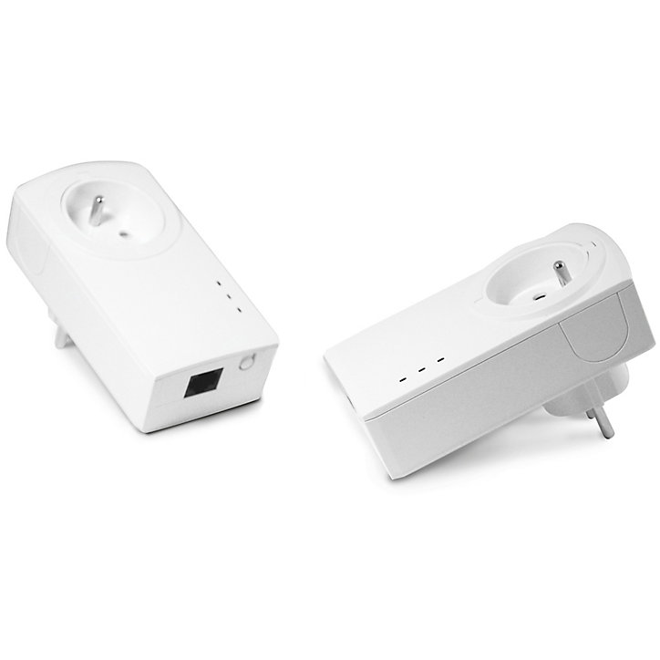 Prise CPL 1200 MBPS - Fiche FR Avidsen, lot de 2
