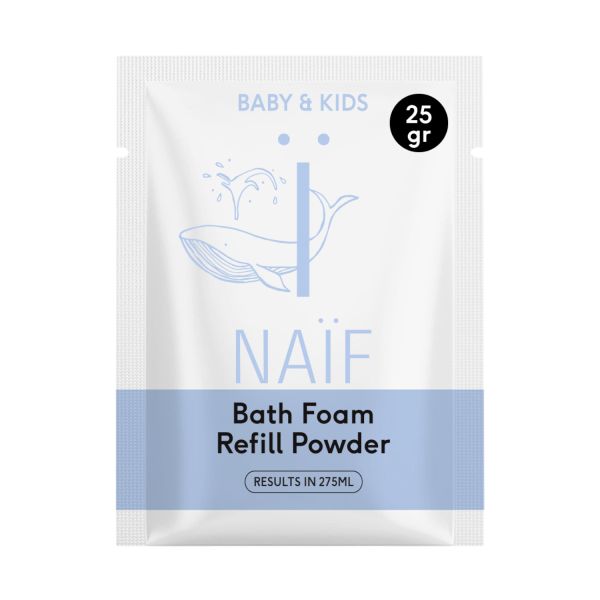 Naïf Bath Foam Navulpoeder