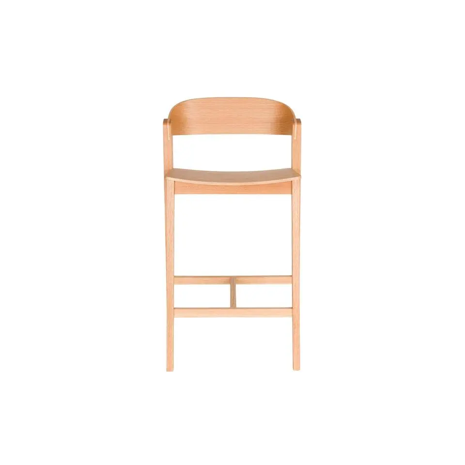 Housecraft Living Wooz Barkruk 65 cm Eikenhout Naturel