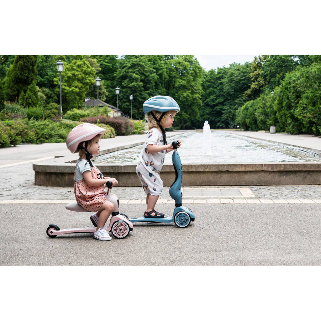 Super mooie scoot en ridestep Highwaykick 1 - Steel