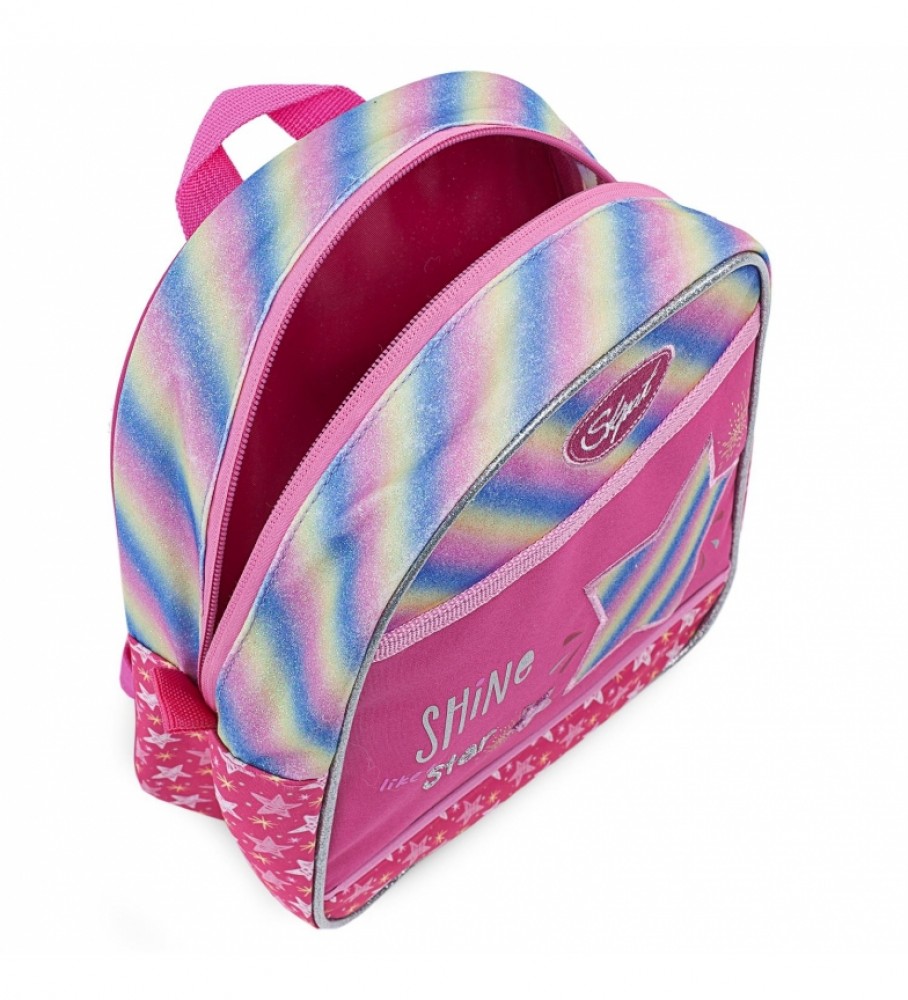 Mochila infantil Skpat 131334 rosa - 22x25x10 cm
