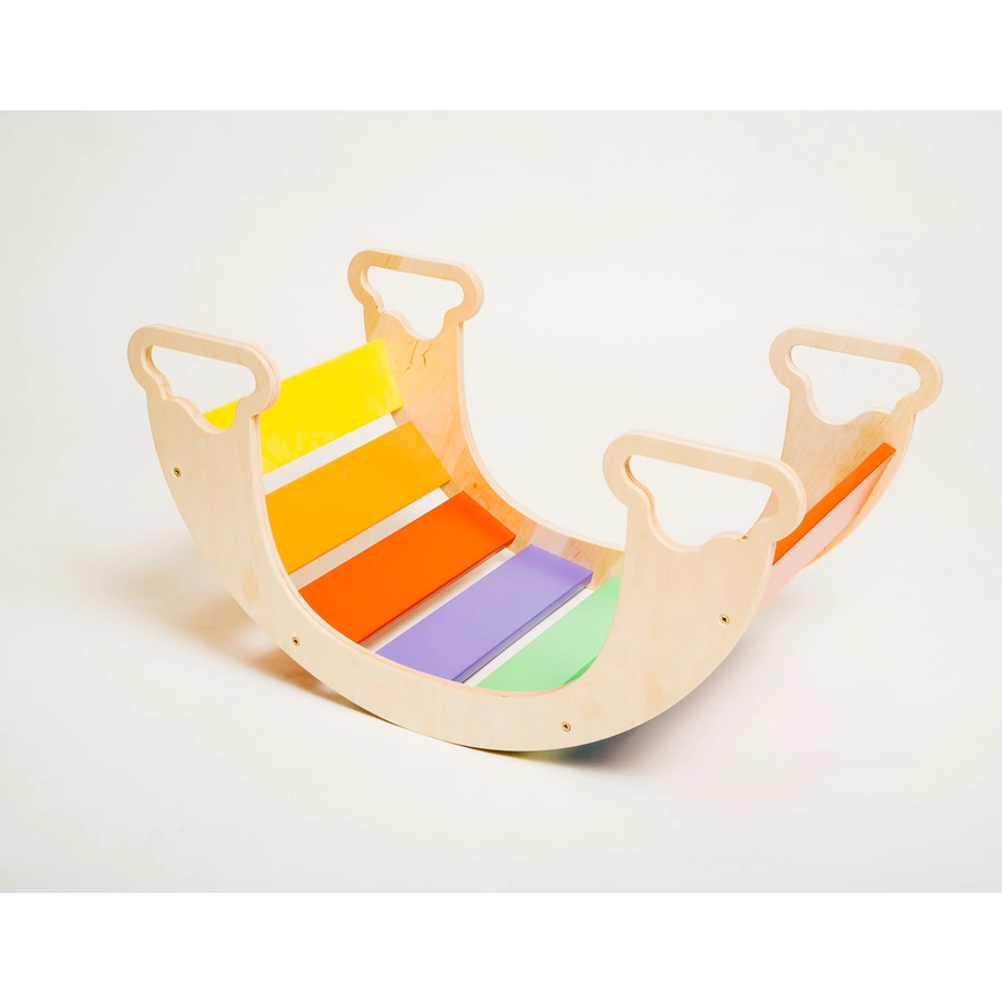 Family-SCL Bogenwippe Rainbow naturregenbogen