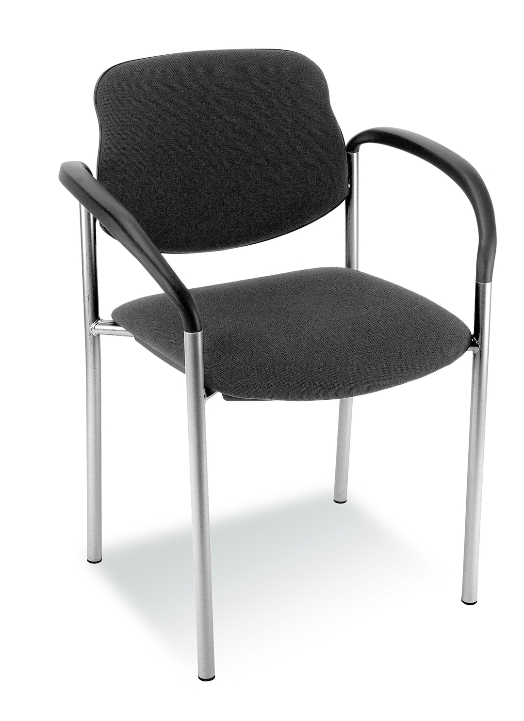 NOWY STYL Besucherstuhl STYL schwarz/ chromfarbig
