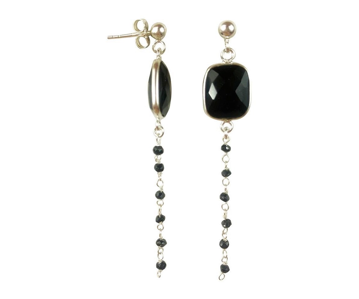 Boucles d'oreilles Halasana Argent