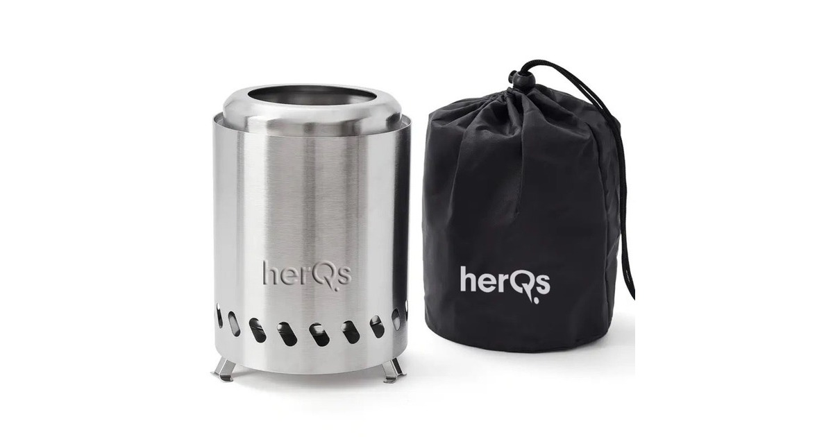 HerQsSmokeless Firepit Mini vuurkorf