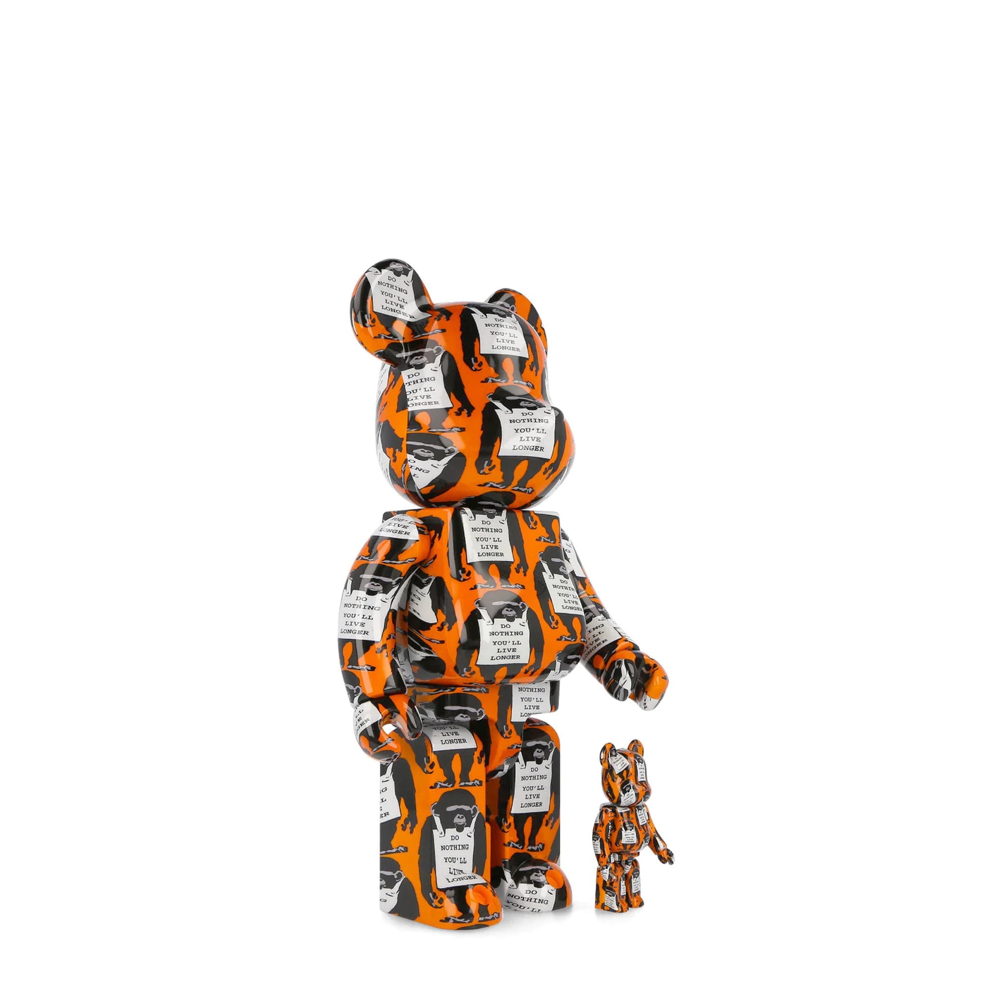 Medicom<br>Brandalism x Medicom Be@rbrick Monkey Sign 400% + 100%