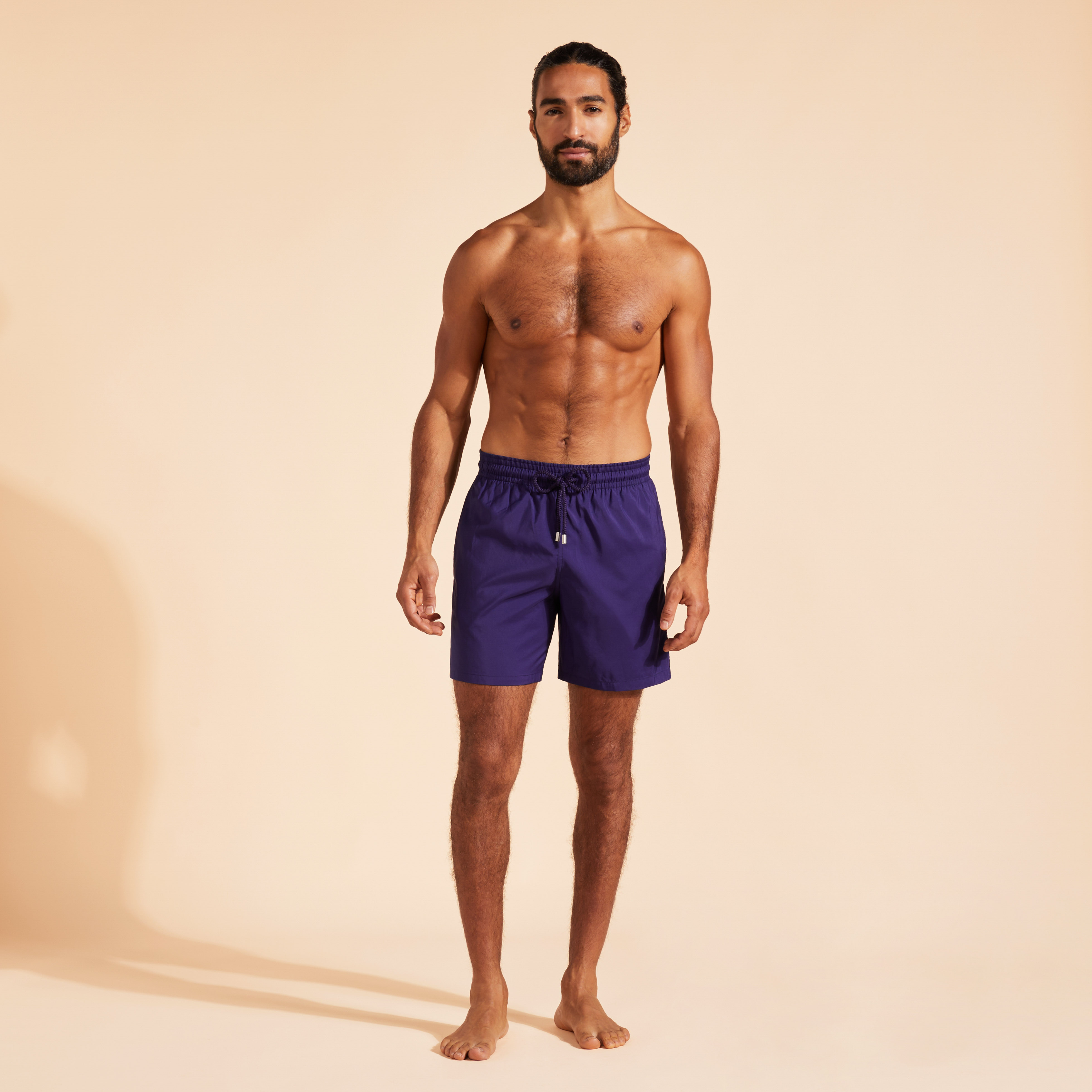 Maillot de Bain Homme Ultra Léger et Pliable Uni |Vilebrequin