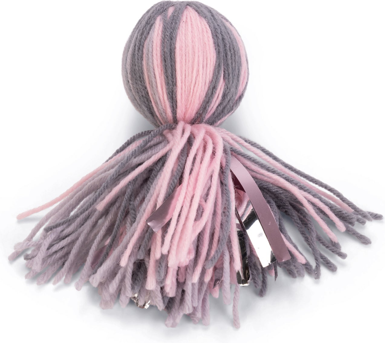 Beeztees kattenspeelgoed octopus Octy roze/paars D 5 H 15 cm
