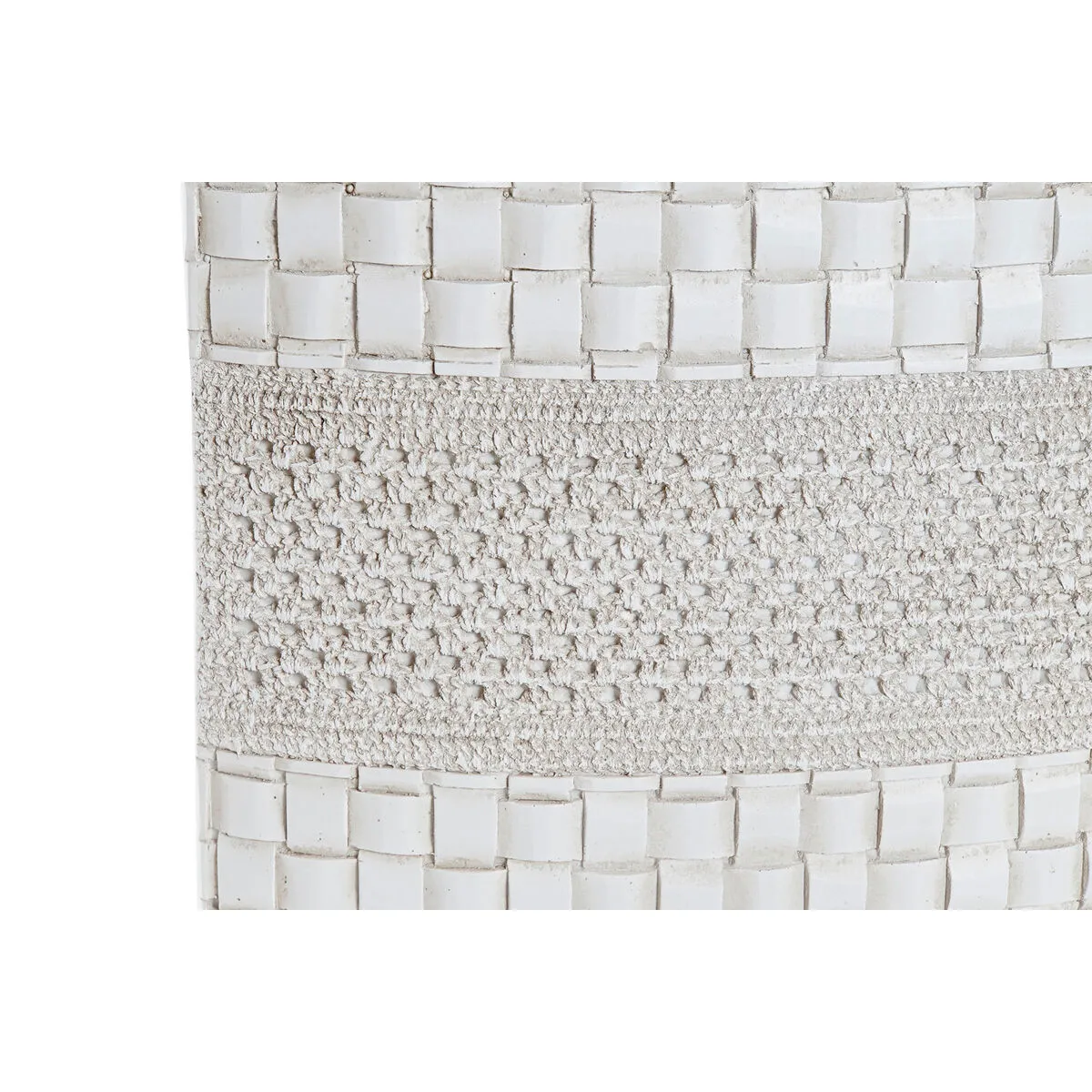 DKD Home Decor Vase Blanc Résine Moderne