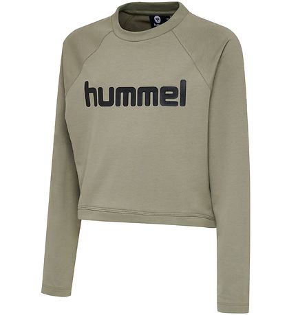 Hummel Sweatshirt - hmlGrace - Støvet  Grøn