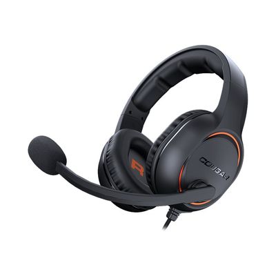 COUGAR HX330 - casque gaming filaire - noir/orange
