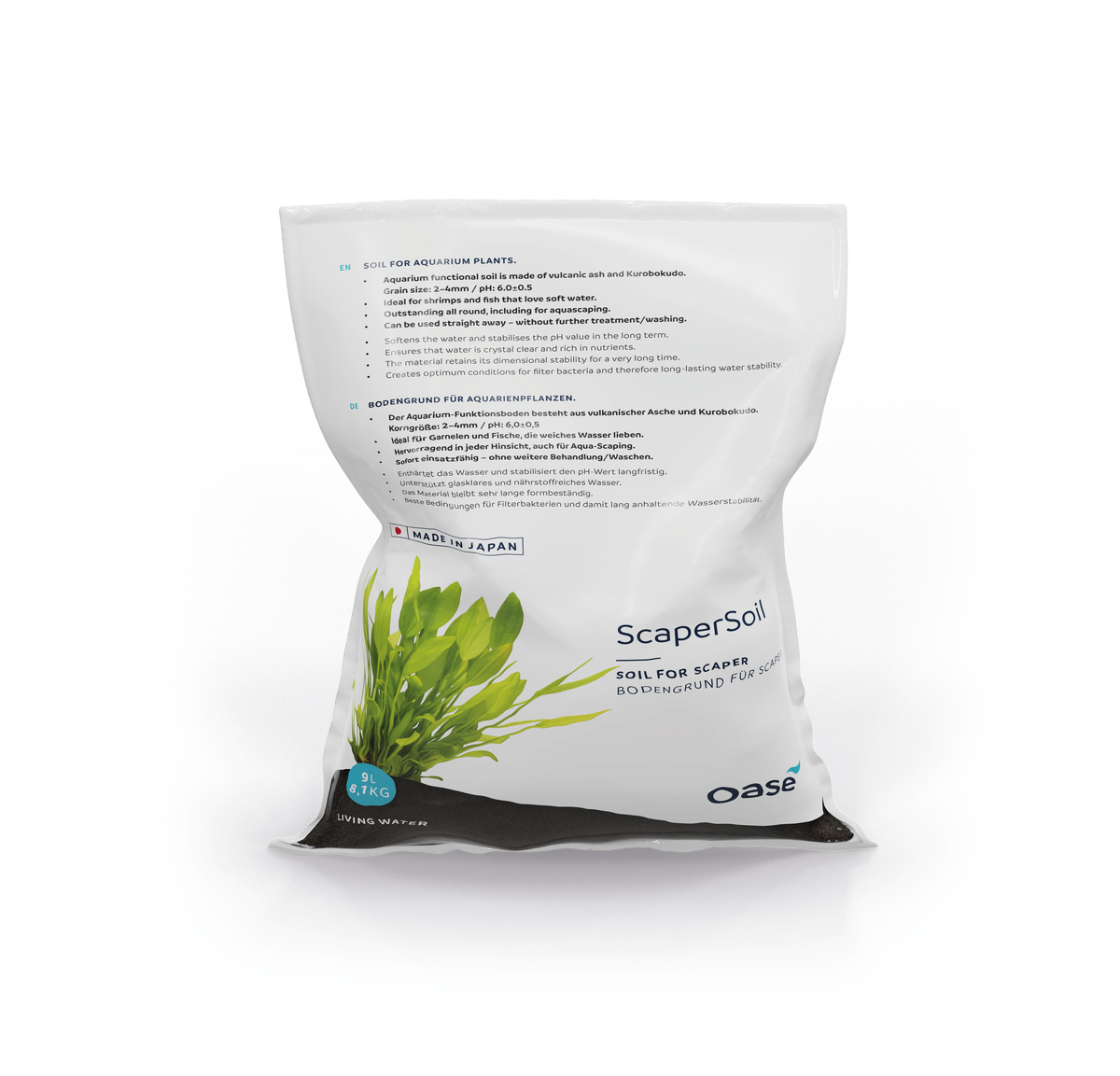 Oase ScaperSoil 9 liter | Aquariumbodem