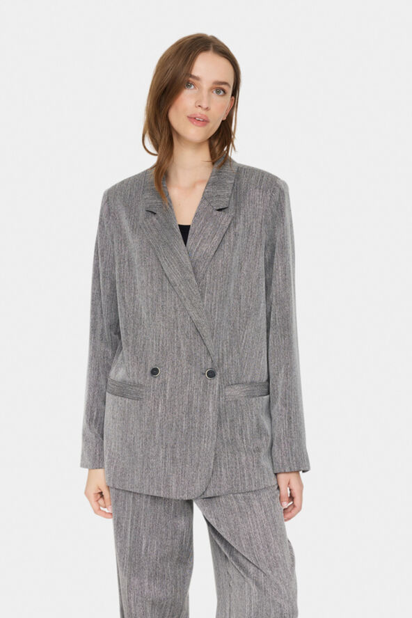 Saint Tropez GlendaSZ Blazer Mist grey melange