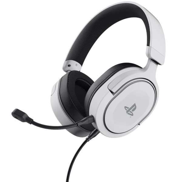 Trust GXT 498W Forta Gaming-hodesett PS5 Hvit