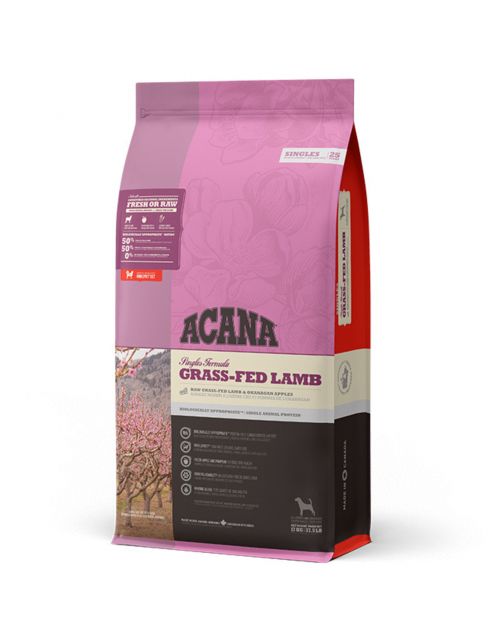 Acana Singles Grass-Fed Lamb Lam&Appel - Hondenvoer