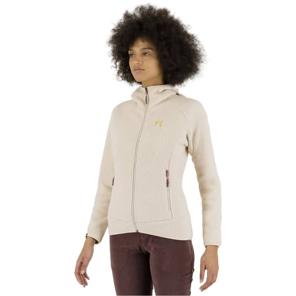 Veste polaire randonnée KARPOS MOIAZZA RETRO HOODIE W OAT