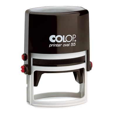 Colop Printer Oval 55 - Tampon personnalisable - 6 lignes - format oval