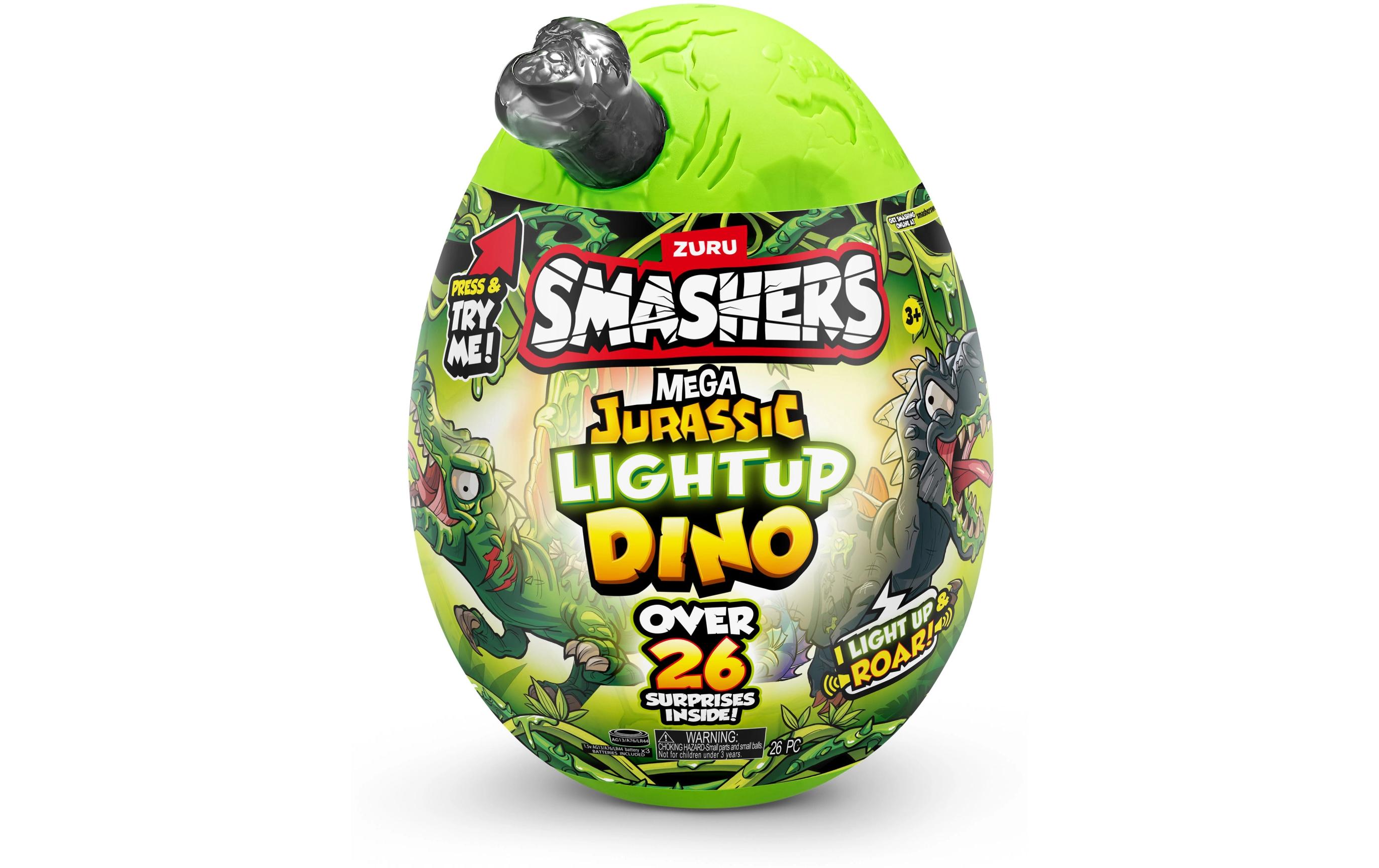 Sammelfigur Smashers Mega Jurassic Light up Dino assortiertSpielzeugfigur