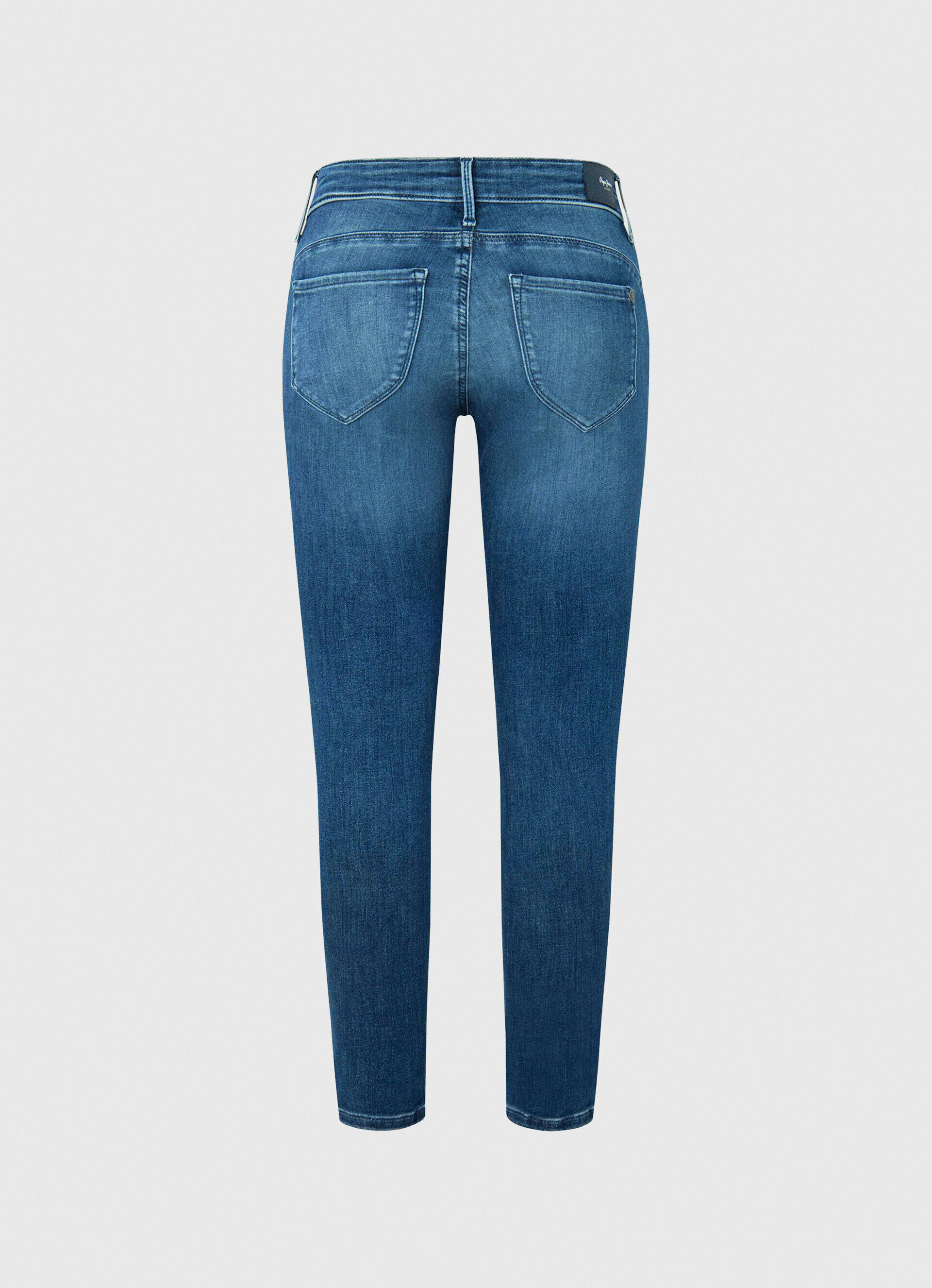 Calça jeans Zoe Fit Skinny de cintura média - jeans