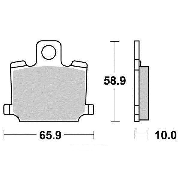 Sifam - Plaquettes de frein S1221N