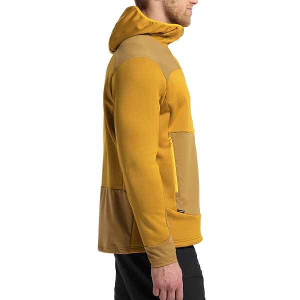 Veste polaire ski rando HAGLÖFS ASTRAL HOOD AUTUMN LEAVES/CINNAM