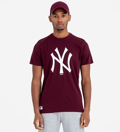 New Era T-shirt - New Yok Yankees - Bordeaux