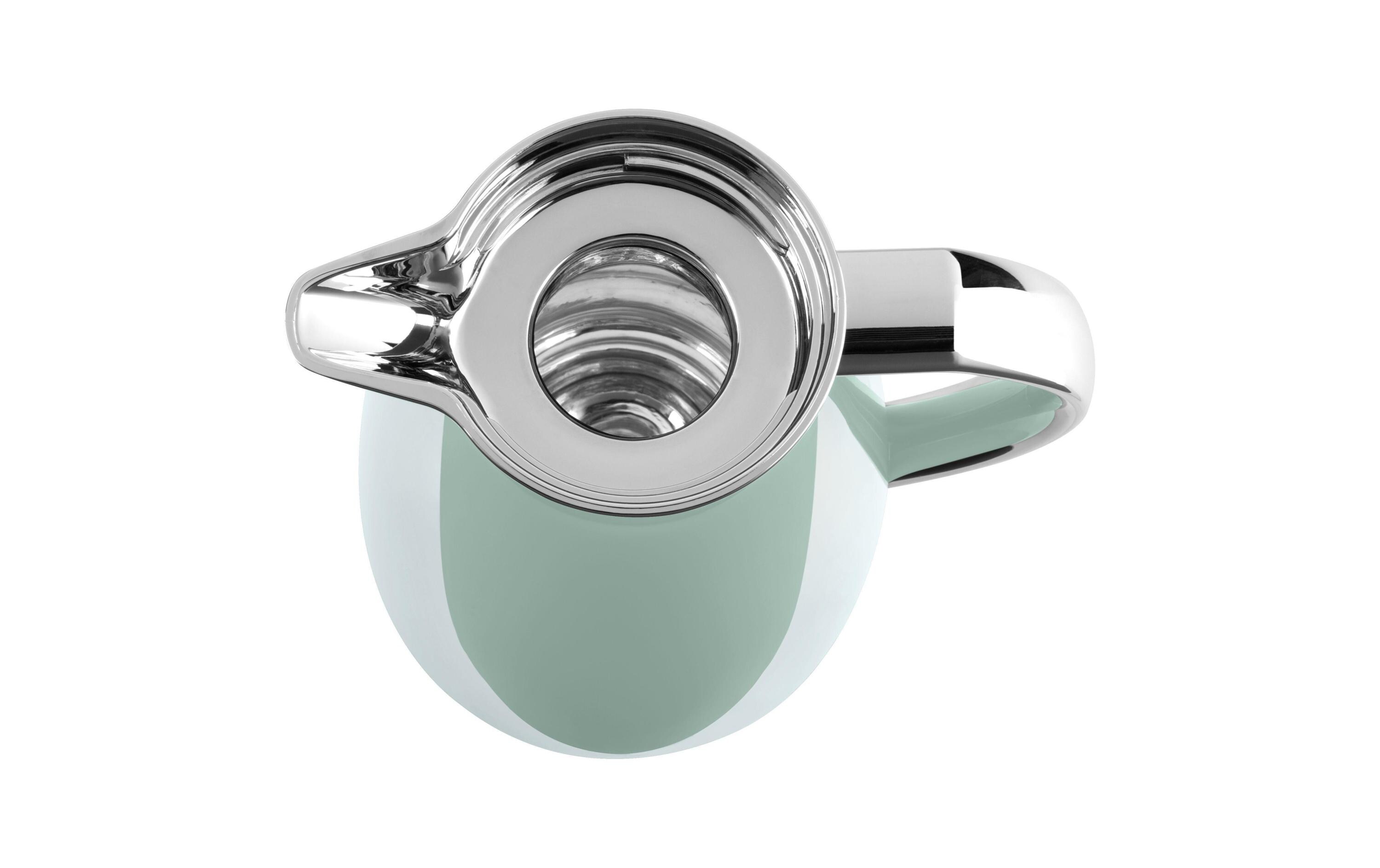 Thermoskanne Campo 1000 ml, Pastell MintIsolierkanne mit Schraubverschluss und Ausgussknopf