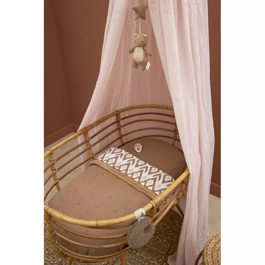 Meyco Jersey Spannbettlaken 40 x 80  90 Toffee