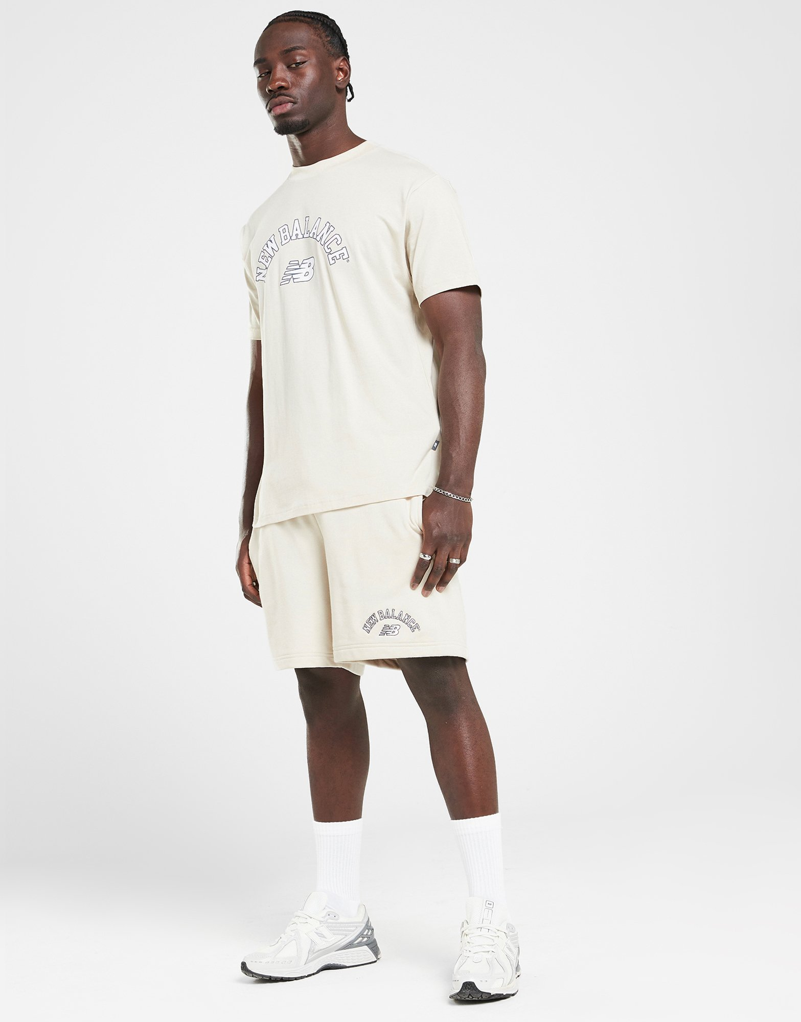 New Balance Short Logo Homme