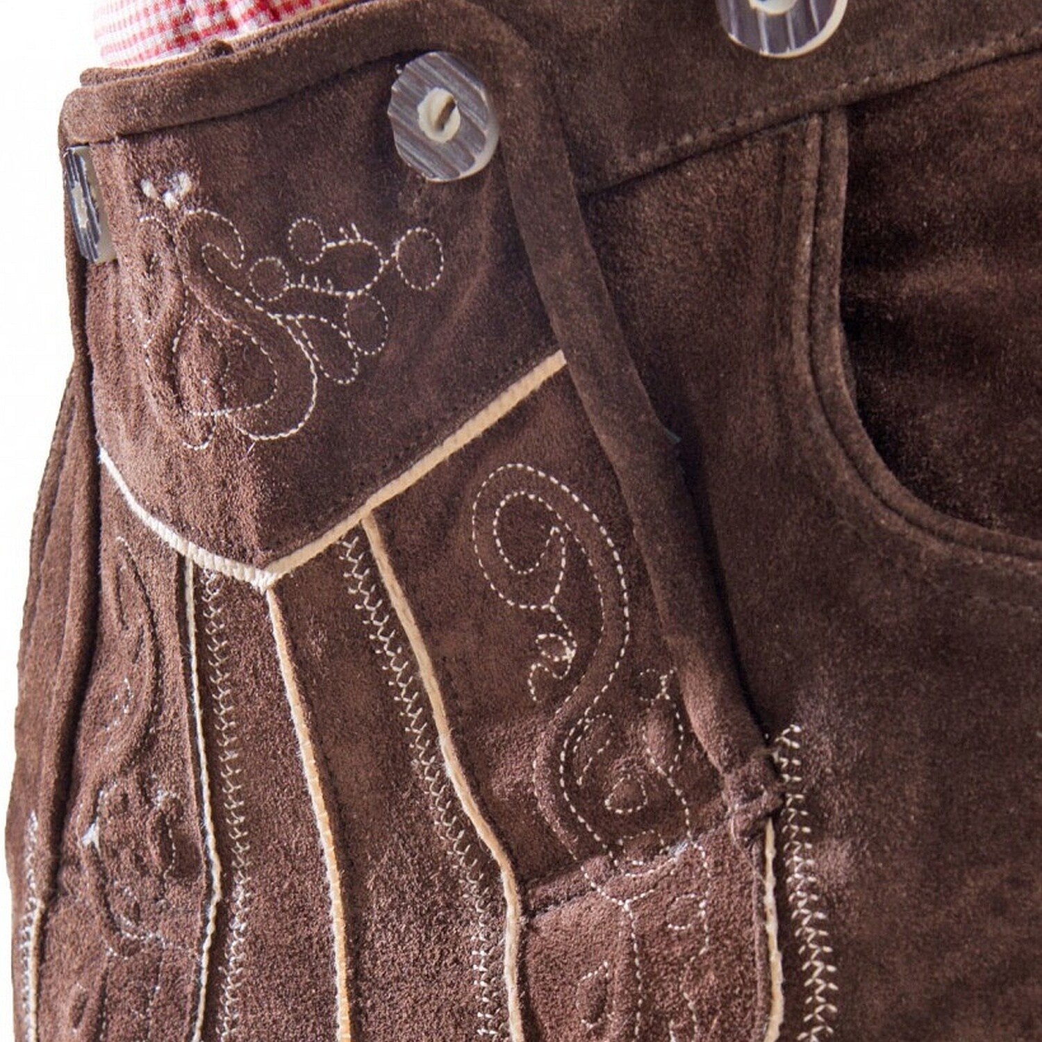 Kurze Damen Lederhose