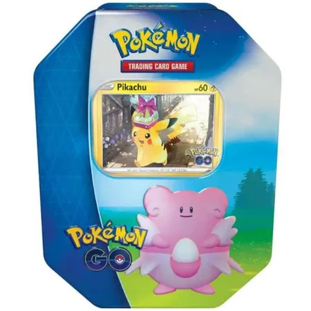 Pokemon Tin-Box Pokemon GO, 1 Stück, 3-fach sortiert (englisch)