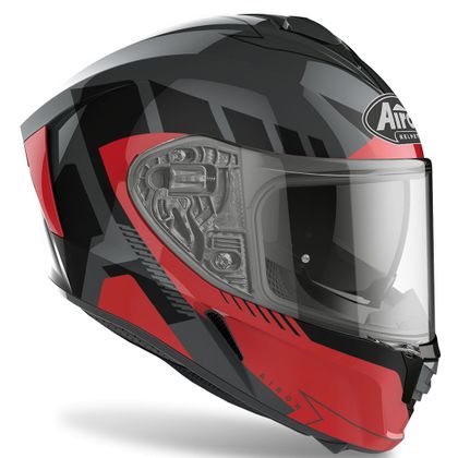 Casque Airoh SPARK - RED - GLOSS - Rouge / Blanc