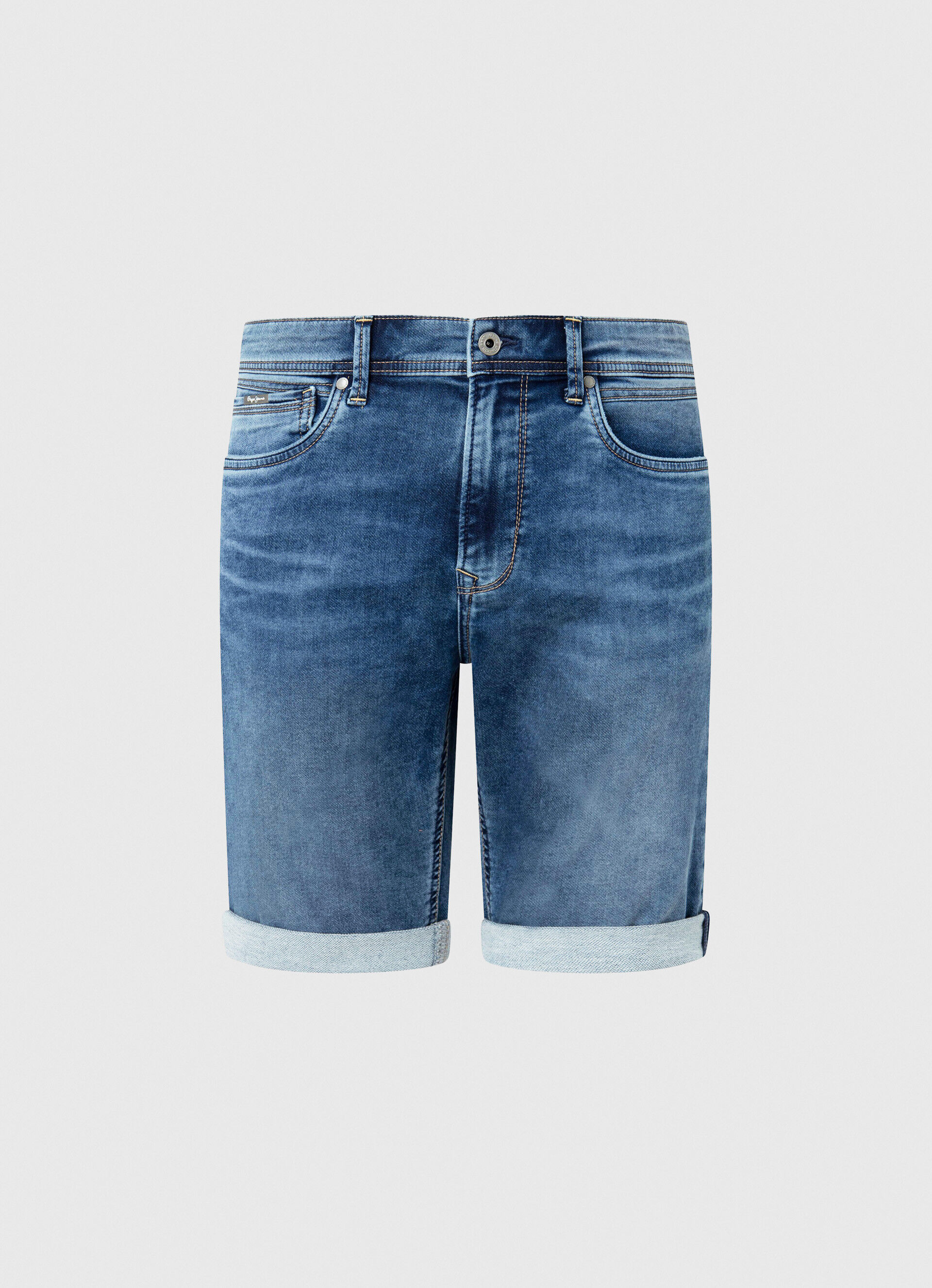 Bermuda Jack de corte regular - jeans