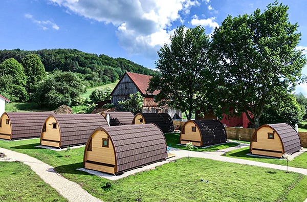 Außergewöhnlich Übernachten m. Therme Pottenstein