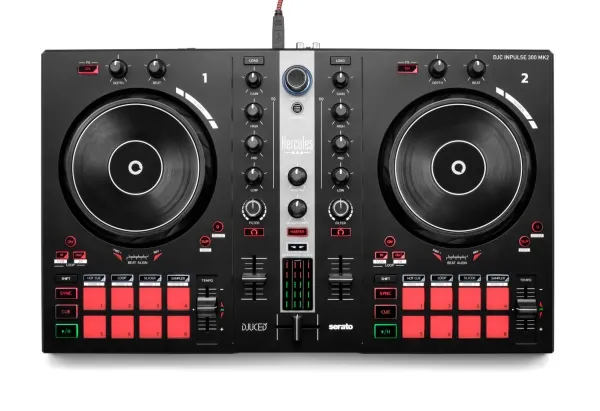 Hercules INPULSE 200 MK2, 3,5 mm, USB, 320 mm, 195 mm, 49 mm, 900 g