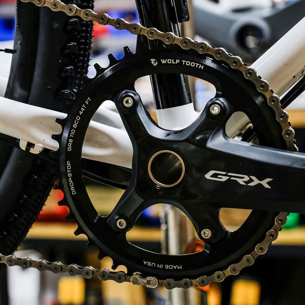 Wolf Tooth Components Shimano GRX 110 BCD Asymmetric 4-Loch Kettenblatt kaufen | Bike-Discount