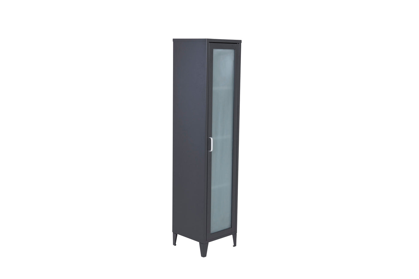 FjÃ´rd - Vitrinekast Zwart - 150x35cm - Acero