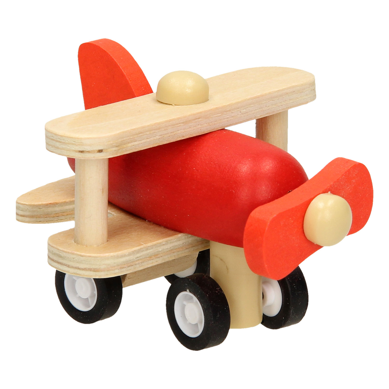 Houten Vliegtuig met Wegtape, 8mtr