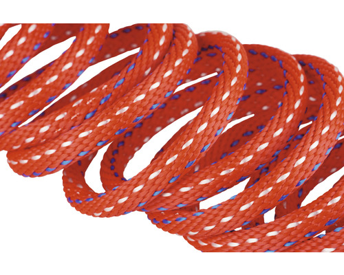 Touw Paraloc Mamutec polypropyleen rood/blauw Ø 8 mm, 10 m