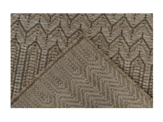 Tapis 150x80 cm – Design C103A coloris naturel – Élégance et douceur pour votre intérieur