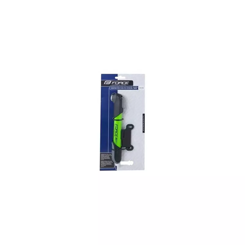Pump FORCE SPORT DUO TELESCOPE - Green