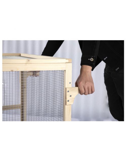 Adori Kippenhok Dexter - Kippenhok - 205x123x112 cm Houtkleur