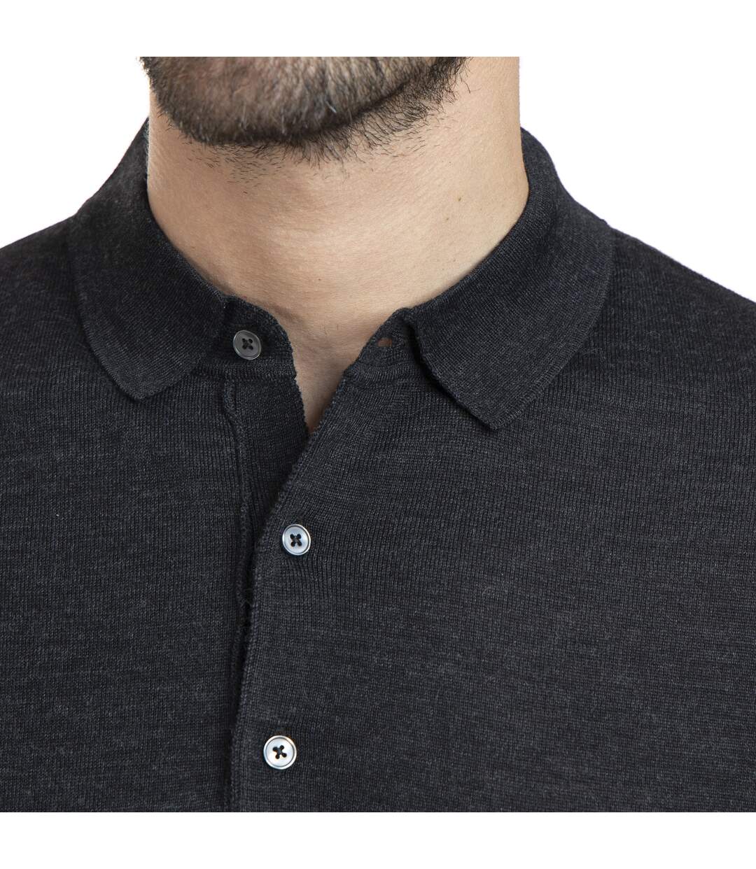 Pull manches longues col classique laine LENY