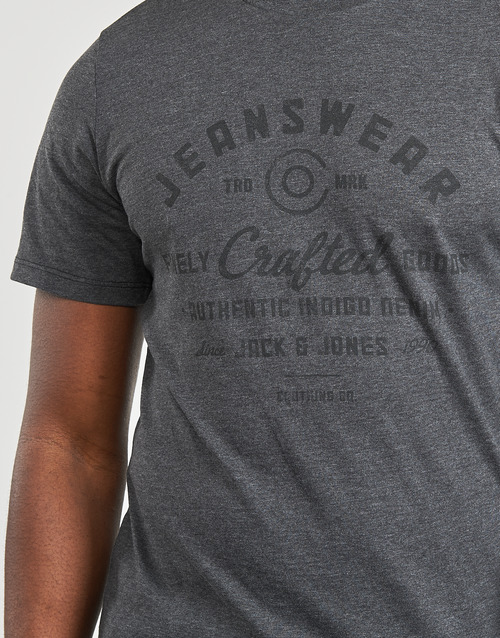 Jack & Jones - JJEJEANS TEE SS O-NECK  23/24 - Gris
