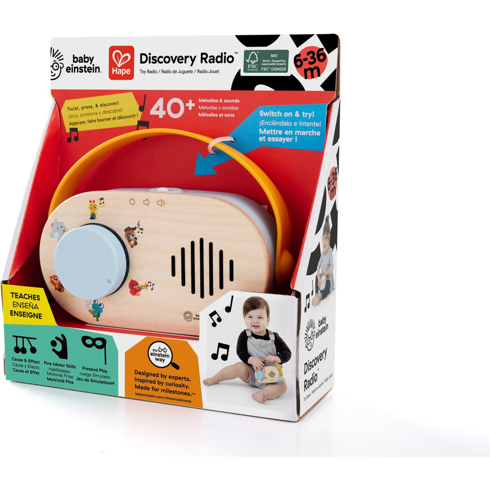 Køb Hape Baby Einstein Læringsradio
