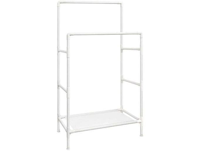 Songmics Garderobenständer 154 cm, Weiss Kleiderständer