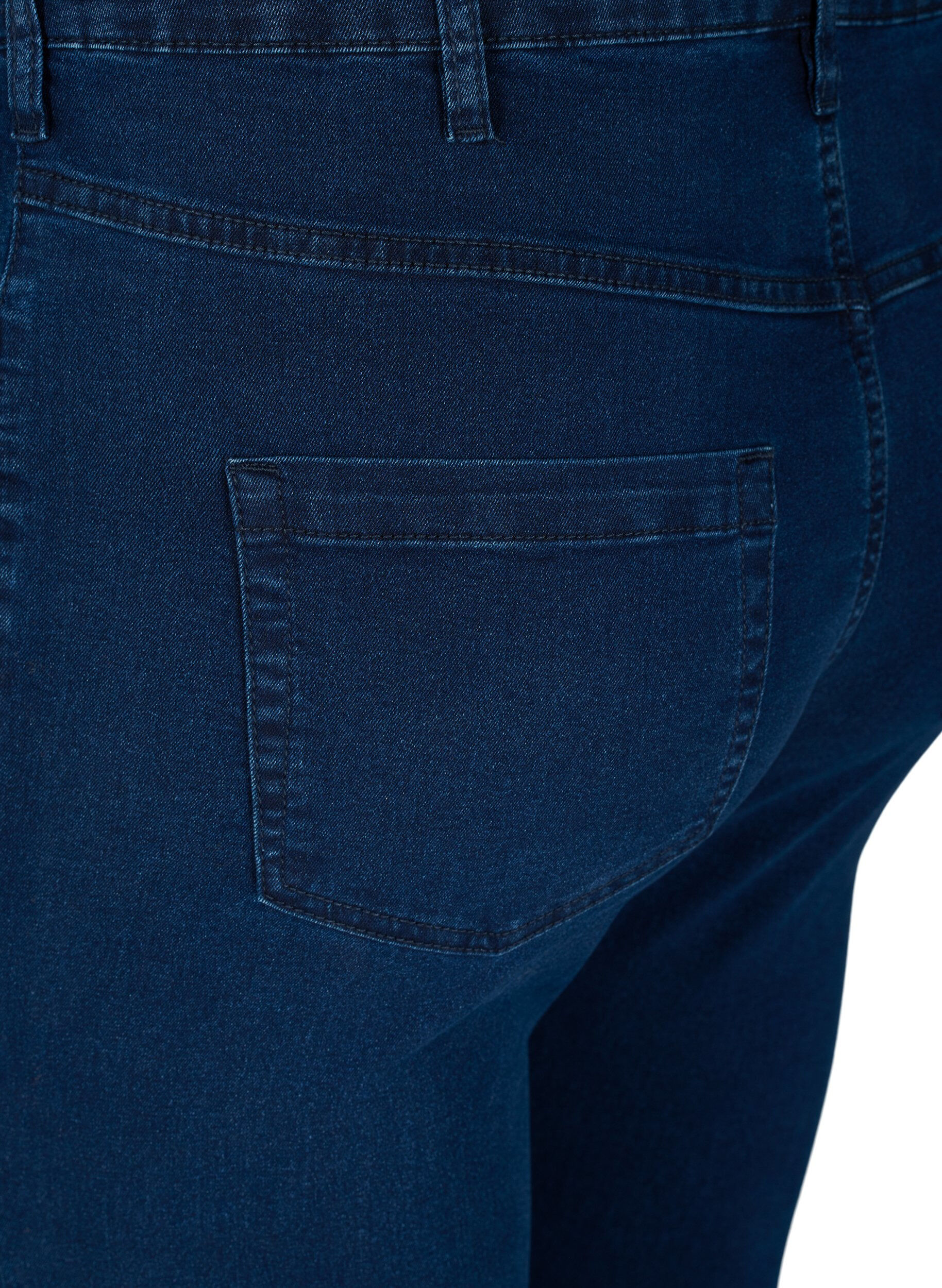 Højtaljede super slim Amy jeans
