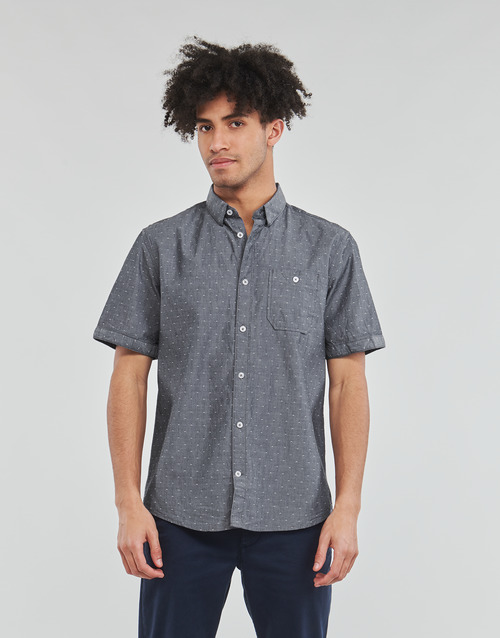 Tom Tailor - REGULAR STRUCTURED SHIRT - Marine chiné